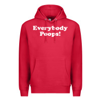 Cardinal everybody poops Premium Hoodie - linhVisuals