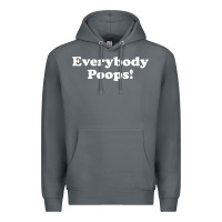 Rock everybody poops Premium Hoodie - linhVisuals