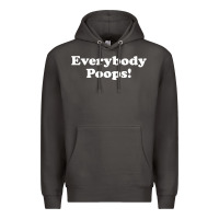 Smoke everybody poops Premium Hoodie - linhVisuals