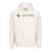 Pale Pink Concordia University Irvine Premium Hoodie - linhVisuals