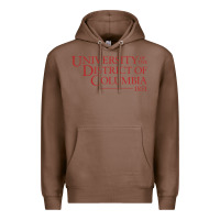 Chestnut University of the District of Columbia Premium Hoodie - linhVisuals