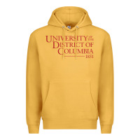 Mustard University of the District of Columbia Premium Hoodie - linhVisuals