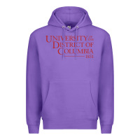 Purple University of the District of Columbia Premium Hoodie - linhVisuals