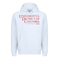 White University of the District of Columbia Premium Hoodie - linhVisuals