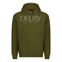 Army Green Drury University Premium Hoodie - linhVisuals