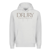 Dove Grey Drury University Premium Hoodie - linhVisuals