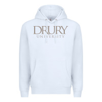 White Drury University Premium Hoodie - linhVisuals