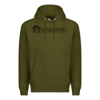 Army Green Harding University Premium Hoodie - linhVisuals