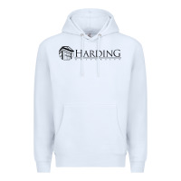 White Harding University Premium Hoodie - linhVisuals