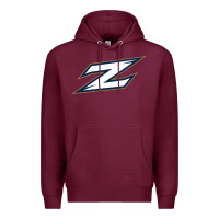 Burgundy akron zips Premium Hoodie - linhVisuals
