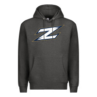 Charcoal Heather akron zips Premium Hoodie - linhVisuals