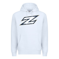 White akron zips Premium Hoodie - linhVisuals