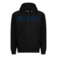 Black Lander University Premium Hoodie - linhVisuals