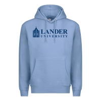 Colony Blue Lander University Premium Hoodie - linhVisuals