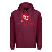 Burgundy Edinboro University Premium Hoodie - linhVisuals