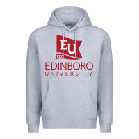 Heather Grey Edinboro University Premium Hoodie - linhVisuals