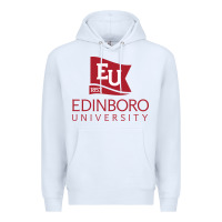 White Edinboro University Premium Hoodie - linhVisuals
