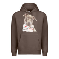 Coffee pitbull t  shirt i sit for you will you stand for me t  shirt Premium Hoodie - linhVisuals