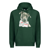 Sports Green pitbull t  shirt i sit for you will you stand for me t  shirt Premium Hoodie - linhVisuals