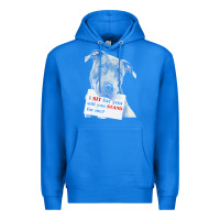 True Royal pitbull t  shirt i sit for you will you stand for me t  shirt Premium Hoodie - linhVisuals
