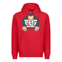 Red feed me snrlx Premium Hoodie - linhVisuals