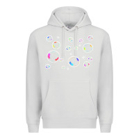 Dove Grey bubbles t  shirt bubbles t  shirt Premium Hoodie - linhVisuals