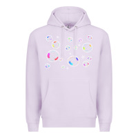 Lilac bubbles t  shirt bubbles t  shirt Premium Hoodie - linhVisuals