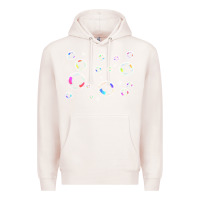 Pale Pink bubbles t  shirt bubbles t  shirt Premium Hoodie - linhVisuals