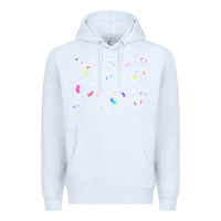 White bubbles t  shirt bubbles t  shirt Premium Hoodie - linhVisuals