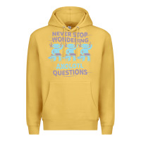 Antique Gold axolotl questions Premium Hoodie - linhVisuals