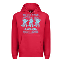 Cardinal axolotl questions Premium Hoodie - linhVisuals