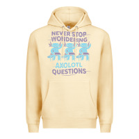Pina Colada axolotl questions Premium Hoodie - linhVisuals