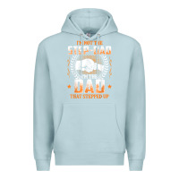 Blue Mist mens i'm not the step dad i'm the dad that stepped up father gift t sh Premium Hoodie - linhVisuals