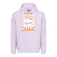 Lilac mens i'm not the step dad i'm the dad that stepped up father gift t sh Premium Hoodie - linhVisuals