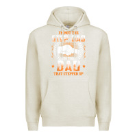 Oatmeal Heather mens i'm not the step dad i'm the dad that stepped up father gift t sh Premium Hoodie - linhVisuals
