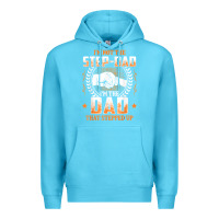 Ocean Blue mens i'm not the step dad i'm the dad that stepped up father gift t sh Premium Hoodie - linhVisuals
