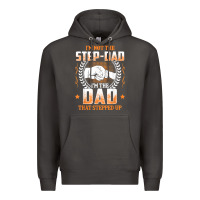 Smoke mens i'm not the step dad i'm the dad that stepped up father gift t sh Premium Hoodie - linhVisuals
