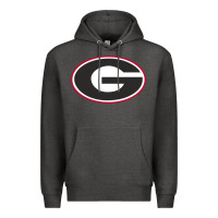 Charcoal Heather georgia a Premium Hoodie - linhVisuals