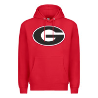 Red georgia a Premium Hoodie - linhVisuals