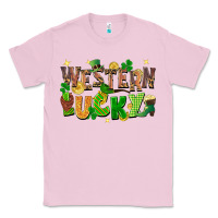 Bubblegum Pink western lucky St. Patricks Day Classic Tee - FaDigitalArtStudio