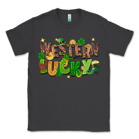 Smoke western lucky St. Patricks Day Classic Tee - FaDigitalArtStudio