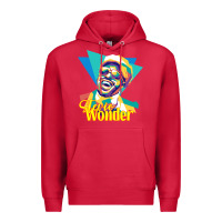 Cardinal stevie wonder vintage Premium Hoodie - linhVisuals