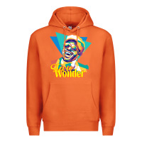 Carrot stevie wonder vintage Premium Hoodie - linhVisuals