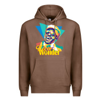 Chestnut stevie wonder vintage Premium Hoodie - linhVisuals
