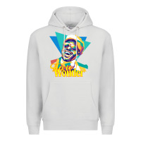 Dove Grey stevie wonder vintage Premium Hoodie - linhVisuals