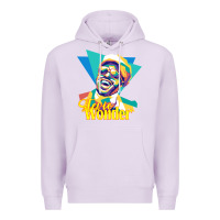 Lilac stevie wonder vintage Premium Hoodie - linhVisuals