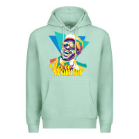 Seafoam stevie wonder vintage Premium Hoodie - linhVisuals