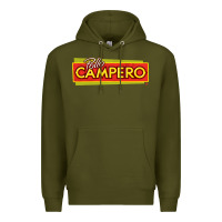 Army Green suitable-pollo-campero-worn Premium Hoodie - linhVisuals