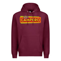 Burgundy suitable-pollo-campero-worn Premium Hoodie - linhVisuals