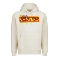 Oatmeal Heather suitable-pollo-campero-worn Premium Hoodie - linhVisuals
